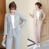 Women's Spring Autumn Elegant Blazer Pant Suits