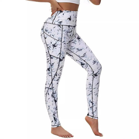 Pocket Stitching Fashion Sports Soft Yoga Pants