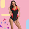 Sports slim backless one-piece swimsuit