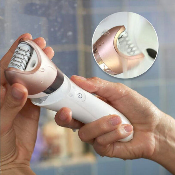 Women Epilator Shaver Hair Remover Facial Cleaner Kit