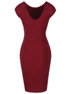 Slim Fit Pencil Dress