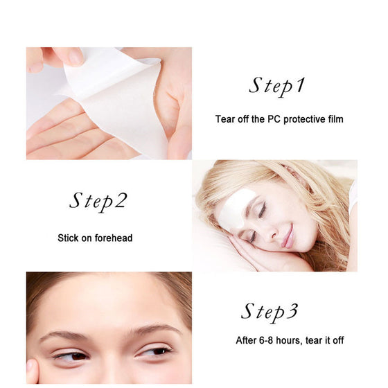 Forehead Line Removal Patch Anti Wrinkle Firming Mask Frown Lines Anti-Aging Lifting Skin Care