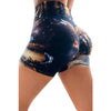 Summer Sports Pants Tie-dye Fitness High Waist Sexy Yoga Shorts