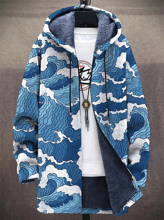 Digital Printed Hat Cardigan Jacket