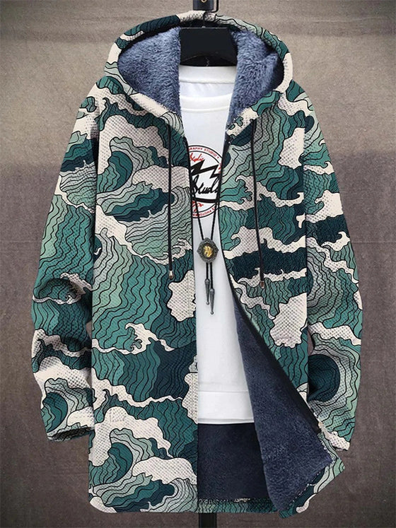 Digital Printed Hat Cardigan Jacket