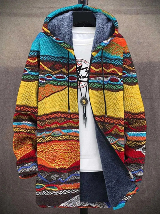 Digital Printed Hat Cardigan Jacket