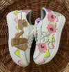 Tea Theme and Floral Theme Bridal Sneakers
