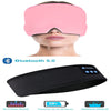 Wireless Bluetooth Sleeping Headphones Headband Thin Soft Elastic Comfortable Music Ear Phones Eye Mask For Side Sleeper Sports